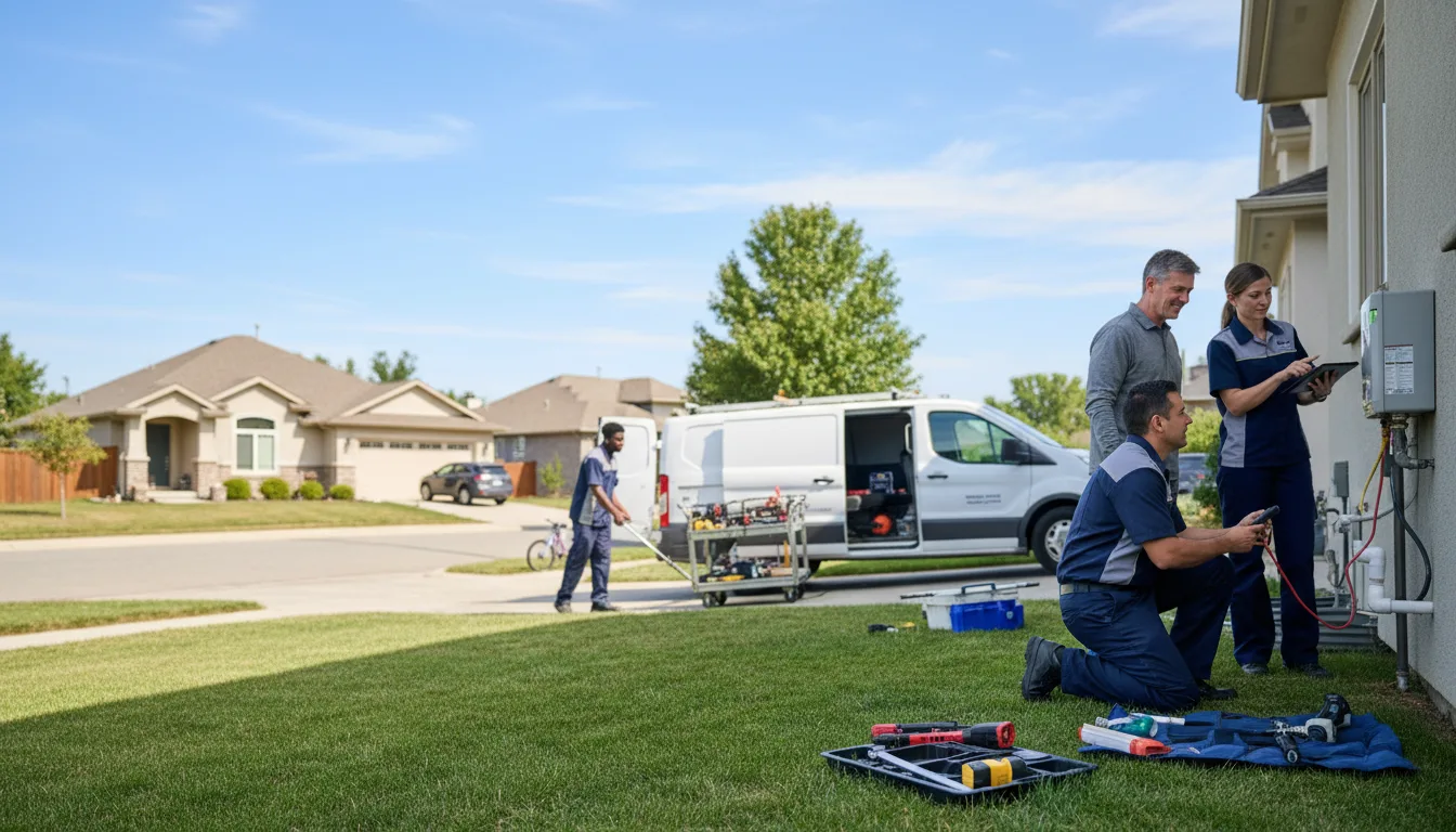 Tankless water heater service in Clune, PA